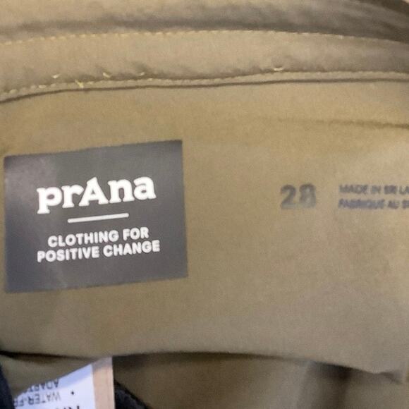 prAna Size 28 Peat 9” Riveter Boardshort Swimming Trunks Drawstring Q1-21 - Picture 5 of 10